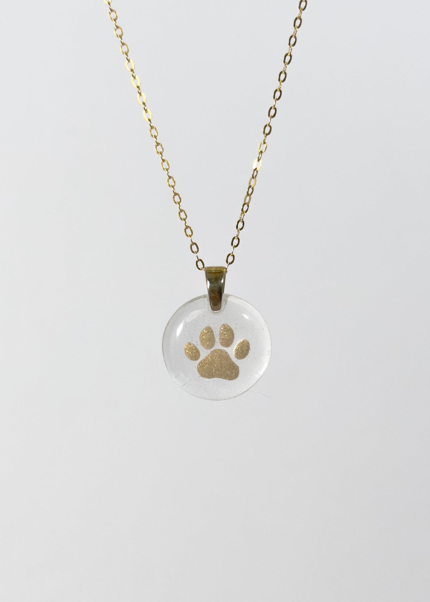 Dog Paw Print Pendant