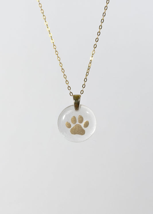 Dog Paw Print Pendant