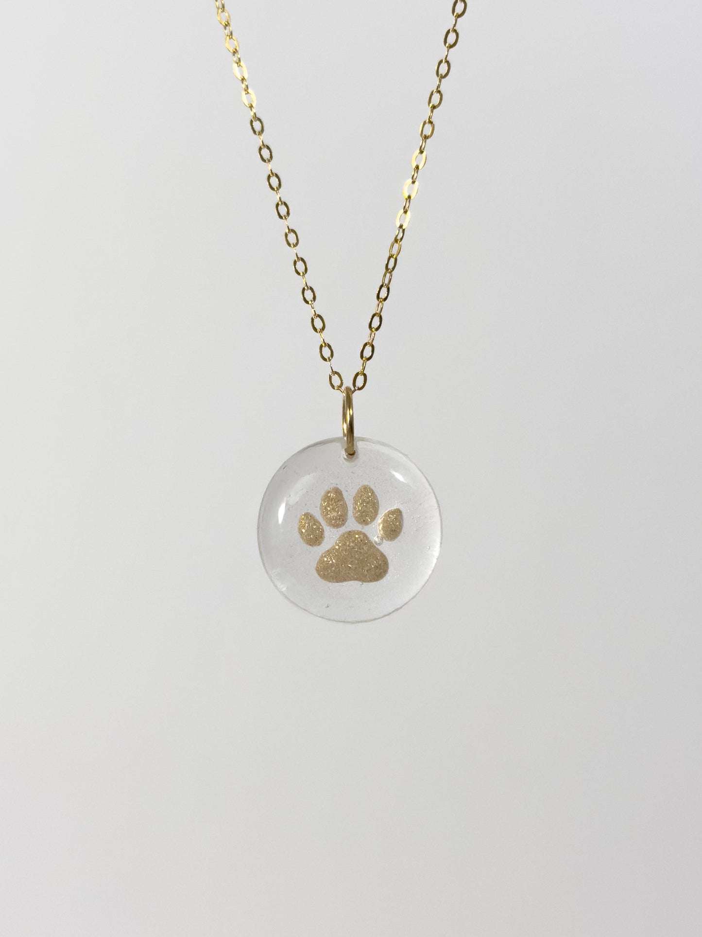 Dog Paw Print Pendant