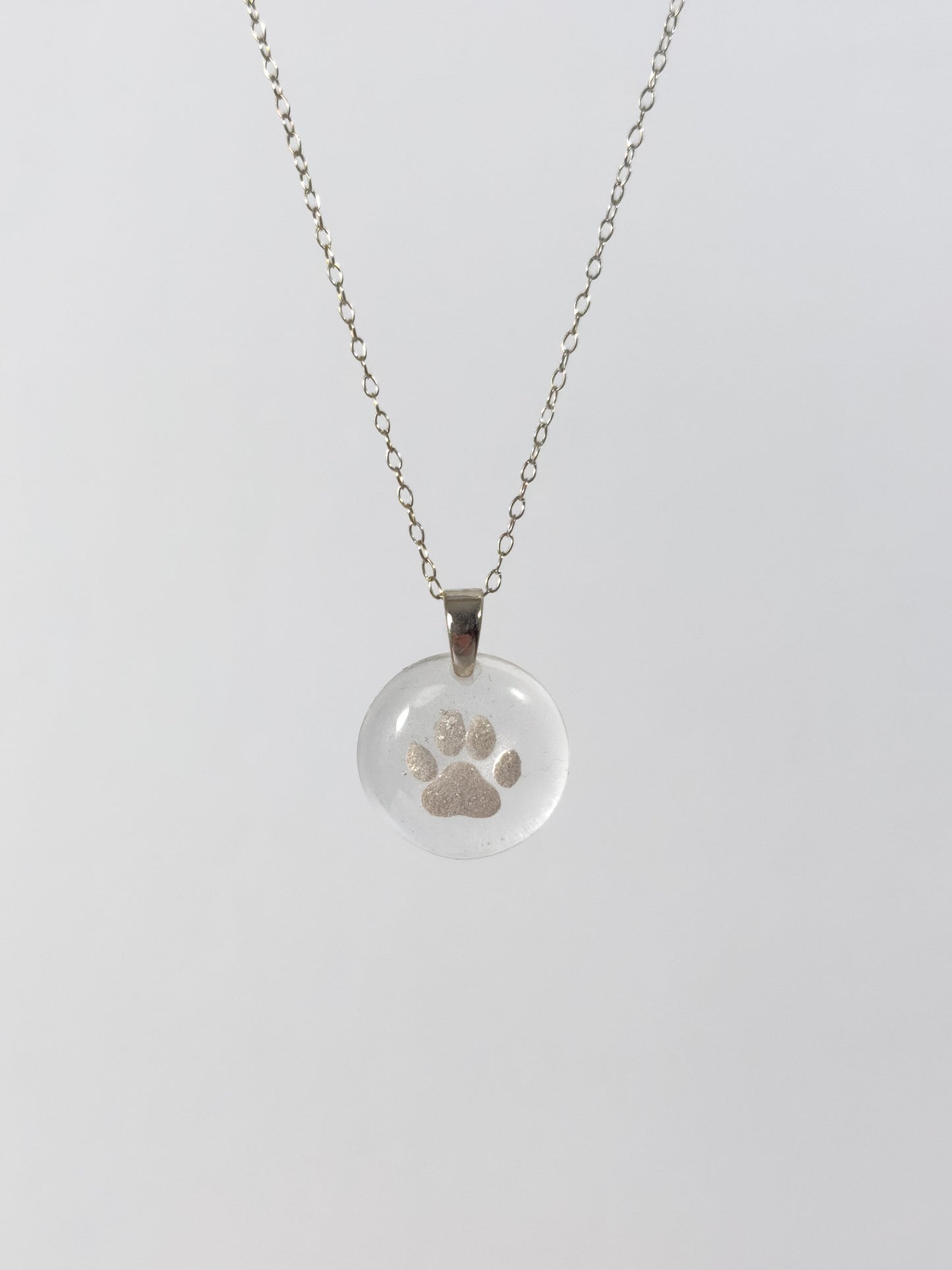 Dog Paw Print Pendant