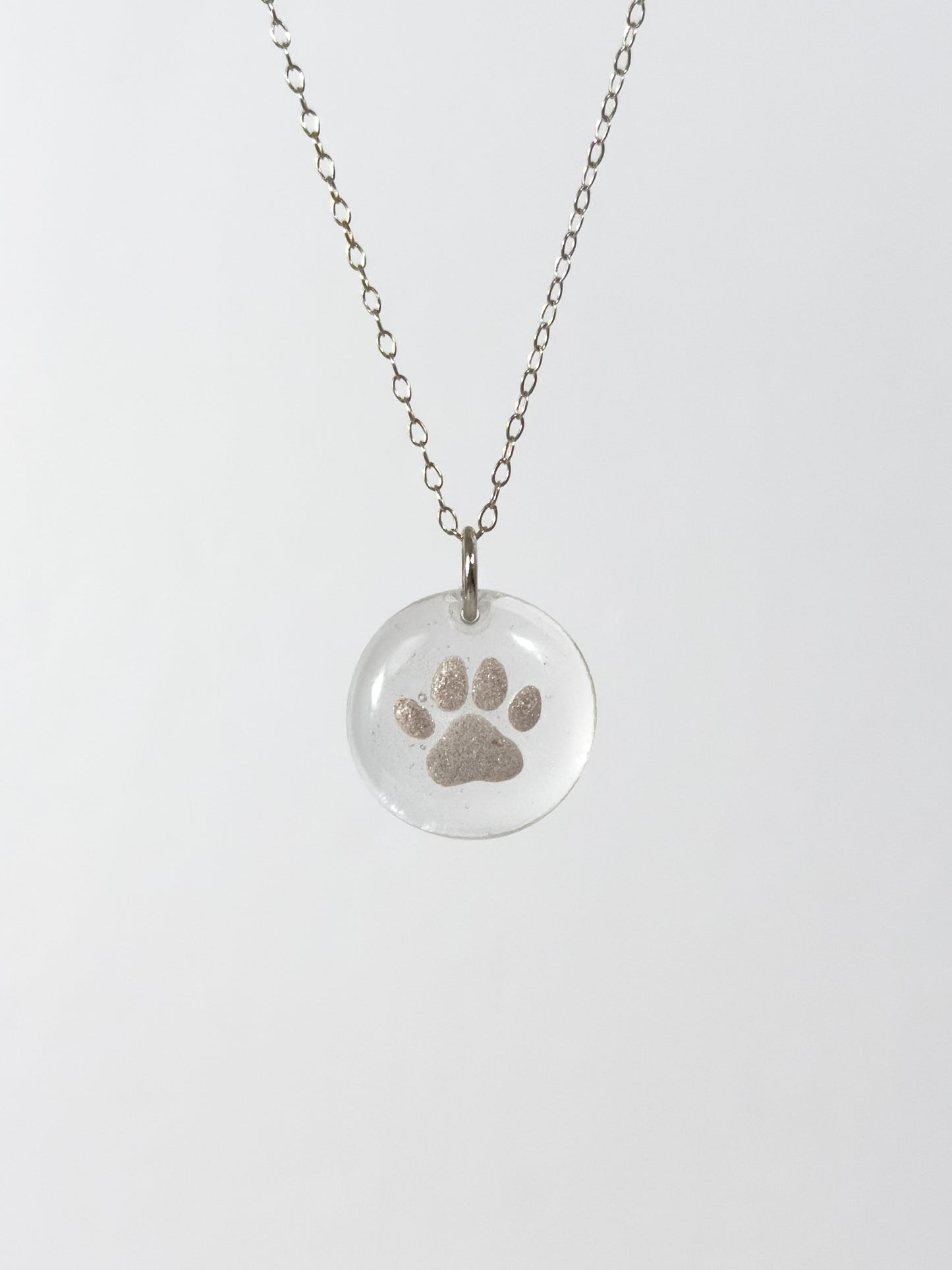 Dog Paw Print Pendant