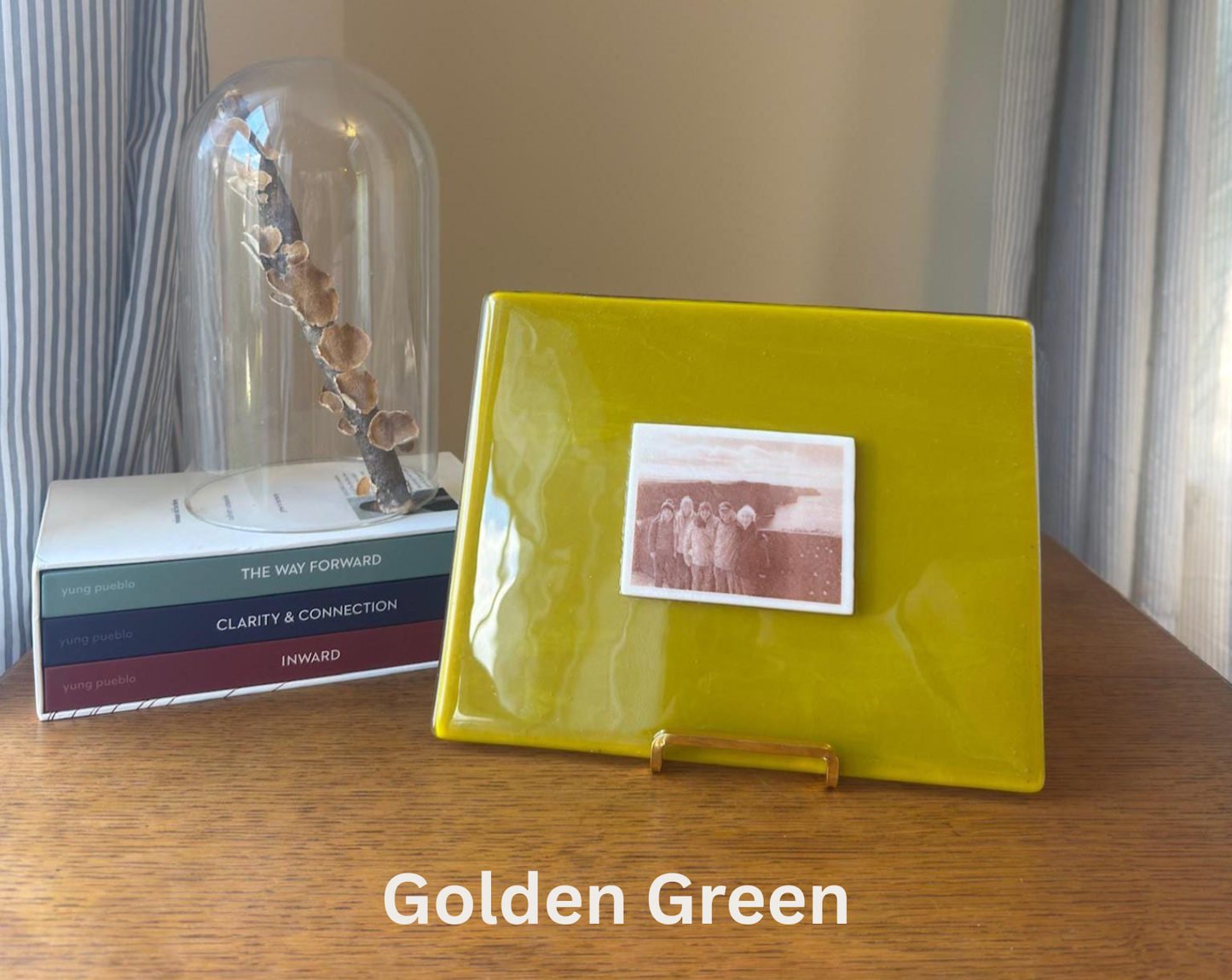 Fused Glass Photo Suncatcher Panel