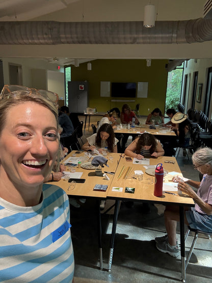 Corporate Team Building Glass Art Workshop – Fused Glass Class