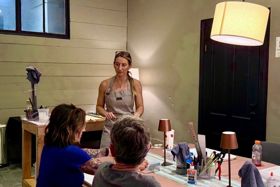 Private Glass Workshop – Fused Glass Class
