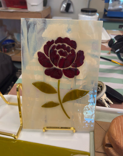 Rose Suncatcher Memorial