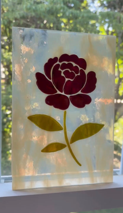 Rose Suncatcher Memorial