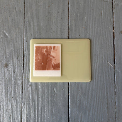 Polaroid Style Customized Glass Photo Panel
