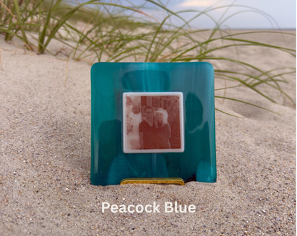 Fused Glass Photo Suncatcher Panel